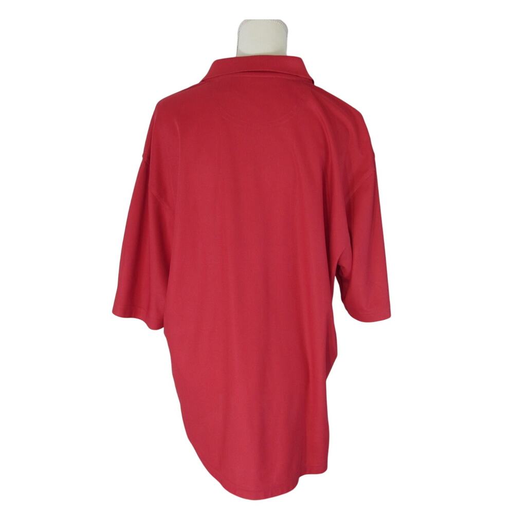 Oxford Golf Tres Vidas Acapulco Red Mens Sz L - Picture 4 of 6